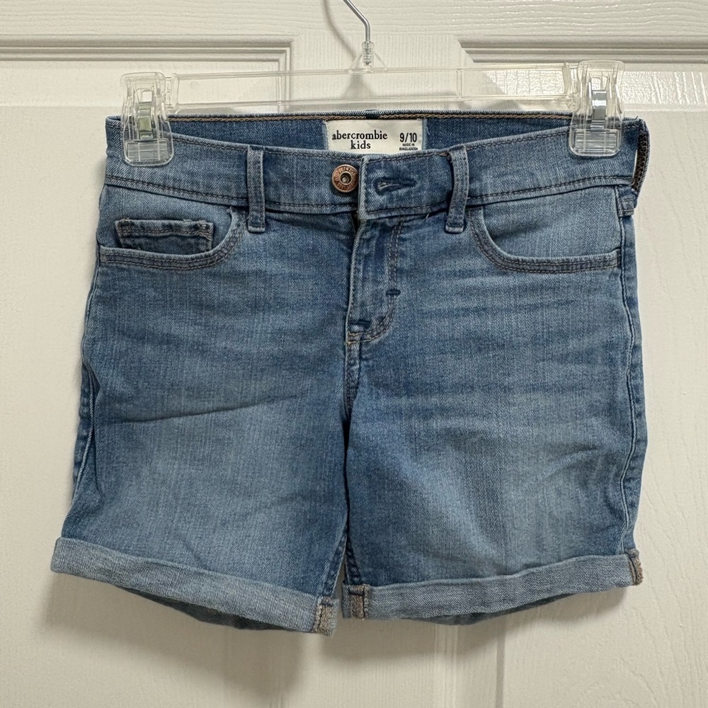 Abercrombie Kids Light Blue Jean Shorts